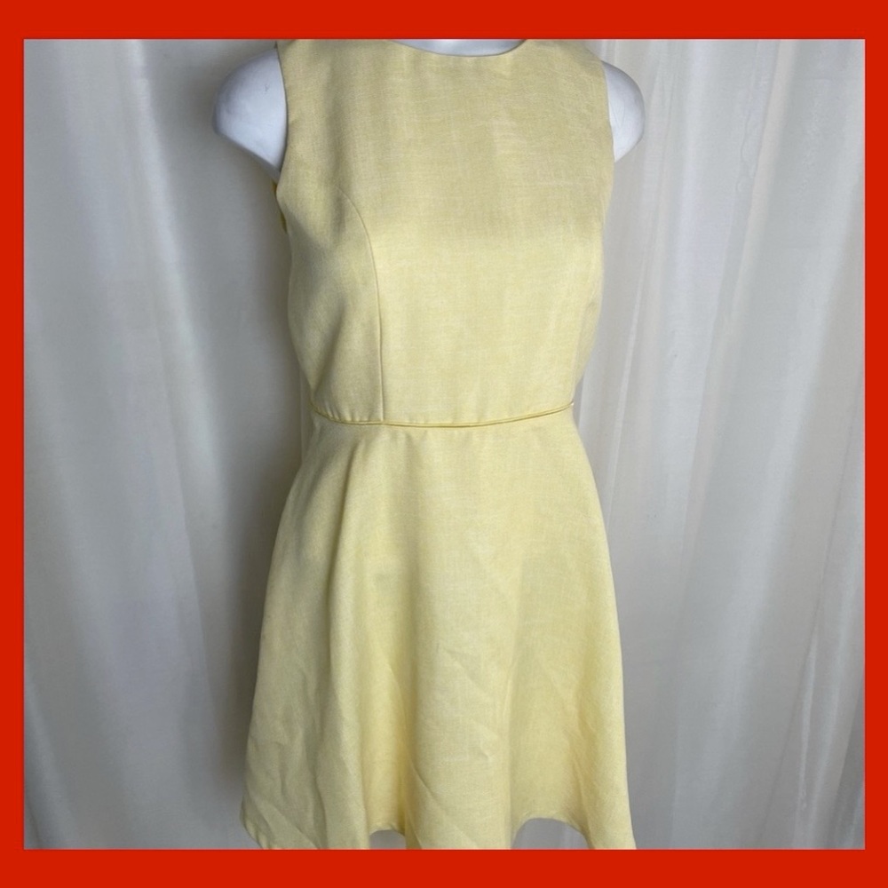 Lulu’s open back fit flare dress